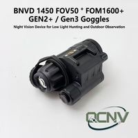 QCNV Gold Seller Supply MNVD1450 Lunettes de vision nocturne GEN2+ Tube intensificateur FOM1600+ 50 °   Grand champ de vision P43/P45 pour la chasse nocturne en extérieur