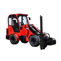Mini Hoflader Diesel Radlader Kompakter Frontlader mit CE-Zertifizierung