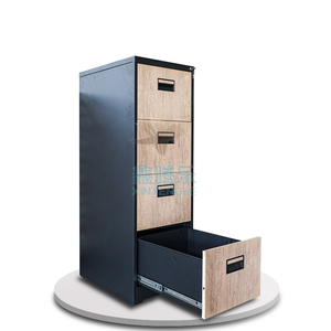 Tủ Đựng Hồ Sơ Bằng Thép <span class=keywords><strong>4</strong></span> Ngăn Đứng Của Nhà Máy Quảng Đông Nội Thất Thương Mại Tủ Vẽ Bằng Thép Cho Văn Phòng - Product Image 2