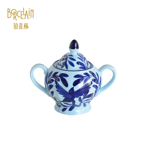 ชุดกาแฟพอร์ซเลนกาน้ำชาเซรามิก1L ความจุขนาดใหญ่หรูหราสำหรับ<span class=keywords><strong>บ้าน</strong></span>และร้านอาหารใช้บริการน้ำชาและกาแฟยามบ่าย - Product Image 3