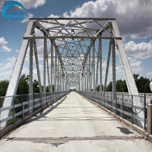 Pont à poutres <span class=keywords><strong>en</strong></span> acier à grande portée, robuste, préfabriqué <span class=keywords><strong>en</strong></span> usine, soudé, économique et au design moderne - Product Image 2