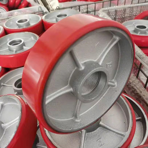 Rueda de Montacargas Industrial de Alta Resistencia con Núcleo de Hierro y PU de 4, 5, 6, 8 Pulgadas, Capacidad de Carga de 770 Libras, Precio de Fábrica - Product Image 1