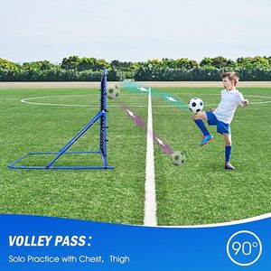 <span class=keywords><strong>But</strong></span> de football avec <span class=keywords><strong>filet</strong></span> <span class=keywords><strong>rebondissant</strong></span> de haute qualité <span class=keywords><strong>filet</strong></span> de rebond solo entraînement pour football basket-ball volley-ball baseball pickleball - Product Image 4