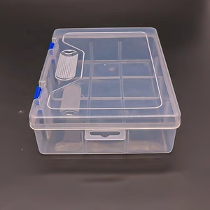 बकल टिकाऊ थोक डेस्कटॉप प्लास्टिक स्टेशनरी भंडारण और भंडारण प्लास्टिक कार्यालय भंडारण बॉक्स, बड़ी क्षमता घर - Product Image 5
