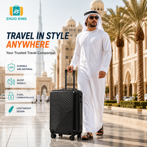 En stock – Ensemble <span class=keywords><strong>de</strong></span> 3 valises rigides ABS <span class=keywords><strong>de</strong></span> 20, 24 et 28 pouces – Bagages <span class=keywords><strong>de</strong></span> voyage à roulettes – Lot <span class=keywords><strong>de</strong></span> 3 valises à prix abordable - Product Image 5