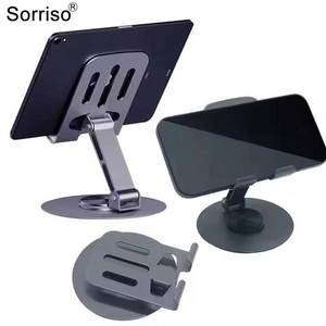 Sorriso kim loại điện thoại di động đứng 360 độ xoay cho <span class=keywords><strong>iPad</strong></span> Máy tính bảng điện thoại thông minh lười biếng phổ đứng - Product Image 2