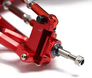 NTFHOBBY Bloc de roulettes avant et blocs de direction en alliage d'aluminium et porte-essieux arrière Wto Roulements à billes pour <span class=keywords><strong>Traxxas</strong></span> 2WD Slash - Product Image 3