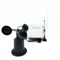 Anemómetro con Certificación CE, Wifi, 4G, Lora, Lorawan, RS485, Sensor de Velocidad del Viento de Alta Precisión, Kit Detector de Pulsos de Plástico