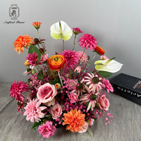 Bouquet de Mariage en Gros Décoration de Table Composition Boule de Fleurs Artificielles