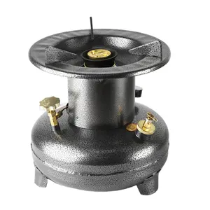 Outdoor Windproof Integrated Barbecue Mini Alcohol Stove Portable Camping Stove Vaporization Stove