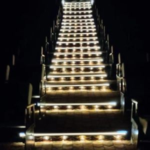 Red <b>LED</b> stair <b>lights</b> for auditorium cinema aisle lighting system stylish and safe theater steps - Product Image 5