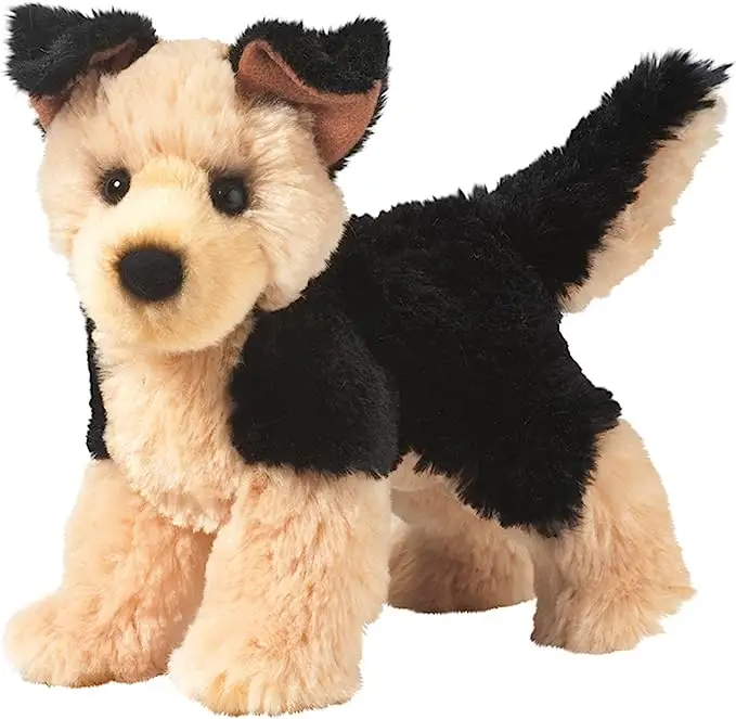 Cute Poodle Puppy Teddy Dog Toy Realistic Stuffed Animal Plush Dogs For Kids