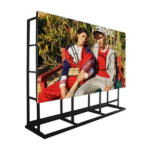 Manufacturer Supply LCD HD Display 3x3 LCD DID Video Wall Wall 55 inch 3.5mm Seamless LCD Display Video Wall