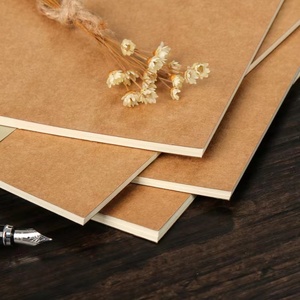 Cuaderno de encuadernación de costura personalizado al por mayor con bocetos, cubierta de papel Kraft en blanco, libro de ejercicios de acuarela para estudiantes, escritura diaria - Product Image 3