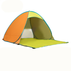 Tente de plage rose pour 2 personnes, abri solaire, ouverture rapide, portable, protection solaire extérieure - Product Image 2