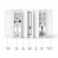 Leere weiße PVC-Karten CR80 85,5x54mm bedruckbare Kartenrohlinge für Ausweiskarten-Druck Großhandel ab Werk