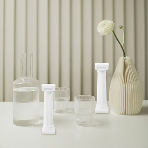 4 Uds columna romana <span class=keywords><strong>pastel</strong></span> soportes escalonados 3 tamaños multicapa <span class=keywords><strong>boda</strong></span> <span class=keywords><strong>Fondant</strong></span> pasteles nivel separador soporte Decoración Juegos <span class=keywords><strong>de</strong></span> herramientas - Product Image 4