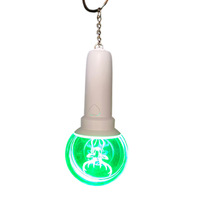 Porte-clés lumineux personnalisé avec logo promotionnel, mini bâton lumineux LED ABS+PS, moderne, imprimé en sérigraphie, K-pop