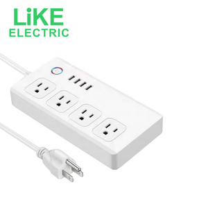 Tira de Alimentación inteligente Tuya WIFI, enchufe USB estándar de Reino Unido y EE. UU., aplicación de control remoto, sincronización de encendido y apagado, como eléctrico - Product Image 5