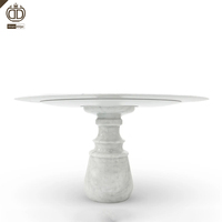Foshan Furniture Table de salle à manger 6 8 chaises modernes cercle rond salle à manger ensembles de tables à manger en marbre naturel