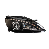 Phares LED modifiés pour Peugeot 408 2014-2018, phares LED DRL, clignotants, feux de route 12V