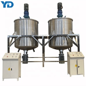 Réservoir <span class=keywords><strong>de</strong></span> mélangeur <span class=keywords><strong>de</strong></span> veste chauffée en acier inoxydable avec agitateur liquide chimique équipement <span class=keywords><strong>de</strong></span> mélange d'aliments - Product Image 3