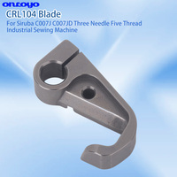 Porte-couteau CRL104 Blade Strong H, porte-couteau gauche pour machine à coudre industrielle Siruba C007J C007JD à trois aiguilles et cinq fils