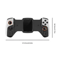 Manette de jeu mobile sans fil 2 en 1 Type C Cooling Phone Game Controller Dual Joystick pour Phone Switch PC