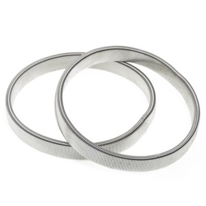 Porte-manches en métal antidérapant noir, or et argent pour chemise, élastiques pour manches de chemise, élastiques pour bande, SD039 - Product Image 6