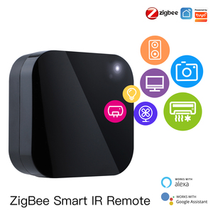 Télécommande universelle infrarouge intelligente Tuya ZigBee pour maison intelligente, compatible avec climatiseur, téléviseur, lecteur DVD, fonctionne avec Alexa et Google Home - Product Image 2