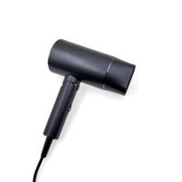 Sèche-cheveux de voyage pliable, mini sèche-cheveux portable léger avec technologie d'ions négatifs pour un séchage rapide et efficace