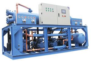 Unités de condensation Refcomp Screw Comp XMK avec compresseur Refcomp 75HP parallèle 4*SW3H-7500 XMK300ZSCF R517 R134a température moyenne - Product Image 2