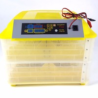 Incubateur automatique Wonegg, vente flash, alimenté par batterie 12V, facile à utiliser, mini incubateur pour 48/56/96/112 œufs, pour l'éclosion des œufs