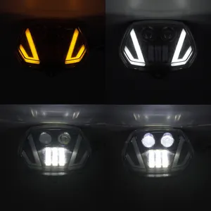 Yongjin <span class=keywords><strong>2022</strong></span>ไฟหน้ารถมอเตอร์ไซค์แบบลำแสงสูงและต่ำดีไซน์ใหม่พร้อมไฟเลี้ยวสำหรับสกู๊ตเตอร์สปรินต์ <span class=keywords><strong>Vespa</strong></span> - Product Image 4