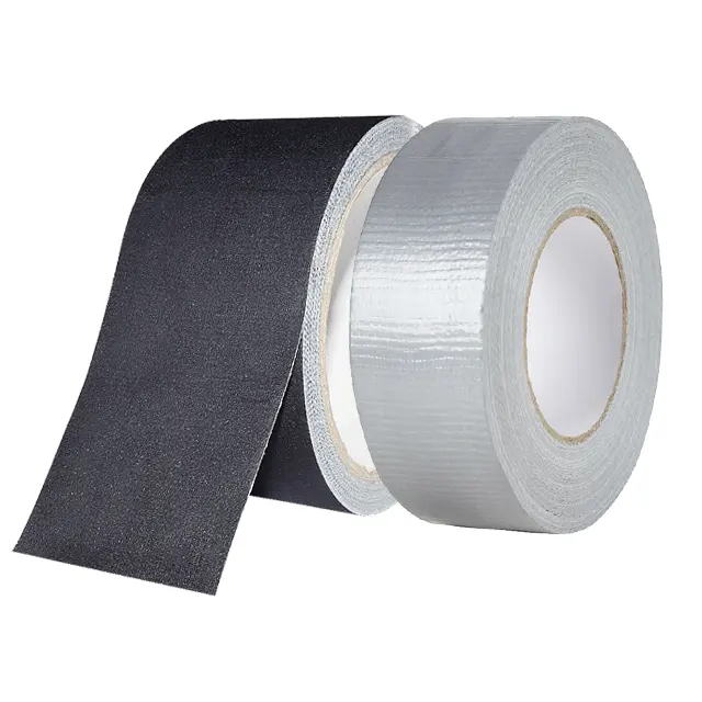 Custom Heavy Duty Wholesale Price Transparent -Packing Air Conditioner Cloth Pvc Adhesive Black Gaffer Duct Tape