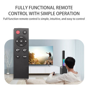 BS-68 RGB éclairage barre de son filaire haut-parleur sans fil USB alimenté barre de son pour TV PC ordinateur portable <span class=keywords><strong>jeu</strong></span> Home cinéma système Audio Surround - Product Image 2