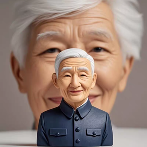 Figurine de personnage de simulation <span class=keywords><strong>3D</strong></span> Sculpture Impression <span class=keywords><strong>3D</strong></span> Commémoration et Souvenir Famille/ami Sculpt Figures Modèle Figurine - Product Image 4