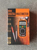 Multimètre numérique série PEAKMETER PM8233, testeur de courant/tension AC/DC, 2000 points de données, fonction de maintien des données, gamme automatique, format de poche
