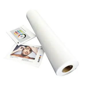 Papel fotográfico RC papel fotográfico satinado venta al por mayor papel de impresión de inyección de tinta