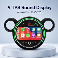 Écran Android 13 9 pouces IPS pour voiture, pour BMW Mini Countryman R60 2011-2014, autoradio avec caméra 360 intégrée