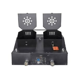 Canon à confettis à double tête Machine à <span class=keywords><strong>papier</strong></span> de couleur Machine à confettis arc-en-ciel pour accrocher - Product Image 4