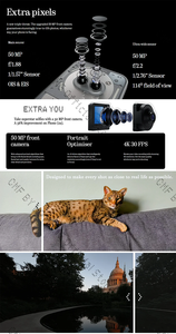 Nothing Phone 2A Plus 6,7'' 120Hz Amoled 50MP Caméra 5000mAh 50W Charge Rapide SD Dimensity 7350 Pro 5G Téléphone Portable Téléphone <span class=keywords><strong>Pas</strong></span> <span class=keywords><strong>Cher</strong></span> - Product Image 3