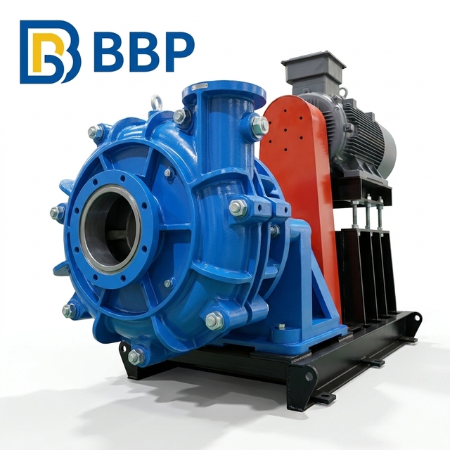 Horizontal Slurry Pump High Efficiency 118m Head Centrifugal Water Pump for Mineral Tailings