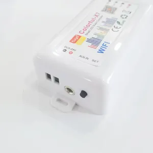 Colorful-X7 tuya Wifi BT thông minh <span class=keywords><strong>Led</strong></span> âm nhạc điều khiển nhịp điệu Sync pixels chiếu sáng cho ws2811 ws2801 ws2812b ws2815 dải - Product Image 1