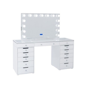 Professional Girls <strong>Modern</strong> <strong>Dressing</strong> <strong>Table</strong> <strong>With</strong> Full Length <strong>Mirrors</strong> <strong>Mirror</strong> - Product Image 6