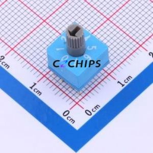 ESR-08 Rotary Encoder Through hole Component (THT),10x10mm Switch - Product Image 1