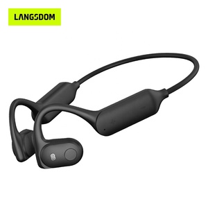 سماعة أذن مفتوحة من المصنع بتقنية BT 6.0 ومقاومة للماء بمعيار IPX5، سماعة رأس رياضية لاسلكية تعمل بتقنية التوصيل العظمي وسماعات بلوتوث لاسلكية - Product Image 1