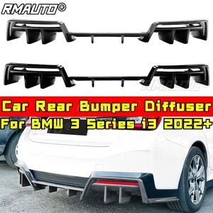 สปอยเลอร์กันชนหลัง ดิฟฟิวเซอร์ สปลิตเตอร์ ลิป ครีบกันชนหลัง สำหรับ BMW ซีรีส์ 3 I3 ปี 2022+ อุปกรณ์ตกแต่งรถยนต์ - Product Image 1