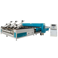 Mesa de corte de vidrio laminado CNC automática grande de 3660*2440mm, Material de construcción, maquinaria de corte de vidrio a la venta