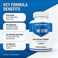 Comprimés de perte de poids pour adultes en gros, extrait de thé vert Garcinia Cambogia, supplément végétarien quotidien pour le bien-être métabolique
